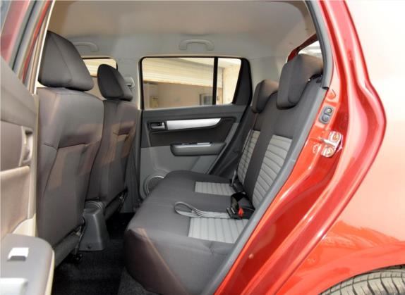 雨燕 2016款 1.5L 手动时尚型 车厢座椅   后排空间