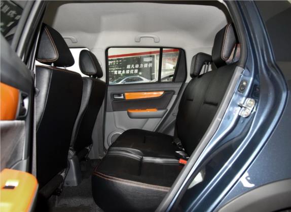 雨燕 2016款 1.5L 自动时尚型酷玩版 车厢座椅   后排空间