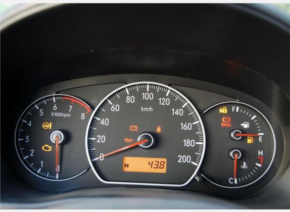 天语 SX4 2007款 两厢 1.6L 手动时尚天骄型 中控类   仪表盘