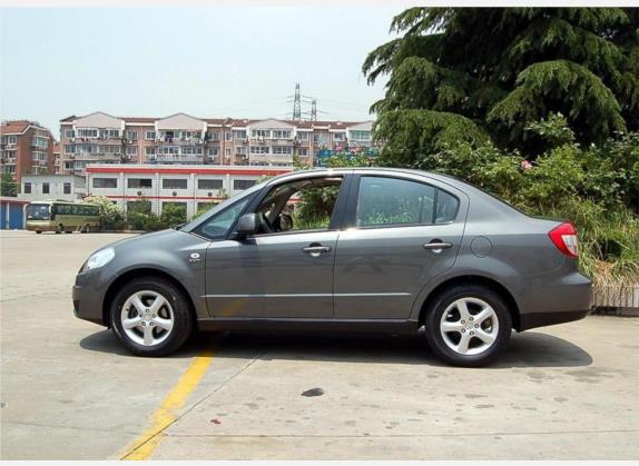 天语 SX4 2008款 三厢 1.6L 自动豪华天窗版 外观   正侧