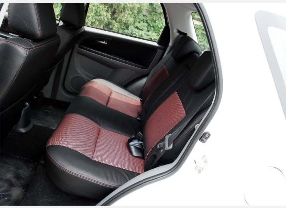 天语 SX4 2008款 两厢 1.6L 手动运动休旅型 车厢座椅   后排空间