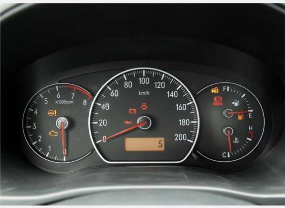 天语 SX4 2008款 两厢 1.6L 手动运动休旅型 中控类   仪表盘