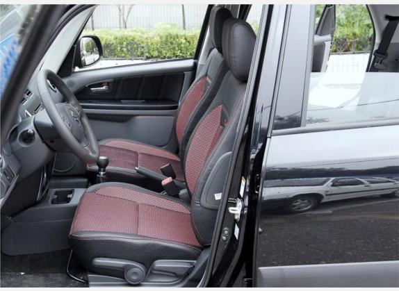 天语 SX4 2008款 两厢 1.6L 手动锐骑豪华型 车厢座椅   前排空间