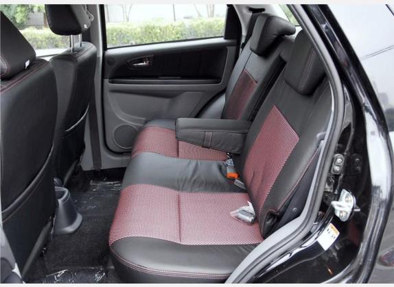 天语 SX4 2008款 两厢 1.6L 手动锐骑豪华型 车厢座椅   后排空间