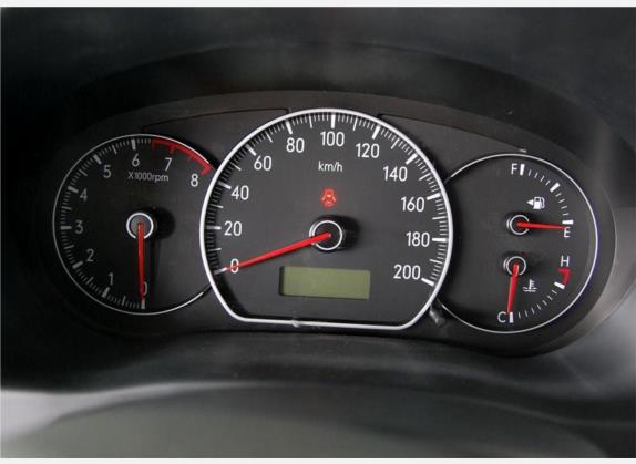 天语 SX4 2009款 两厢 1.6L 自动运动型 中控类   仪表盘