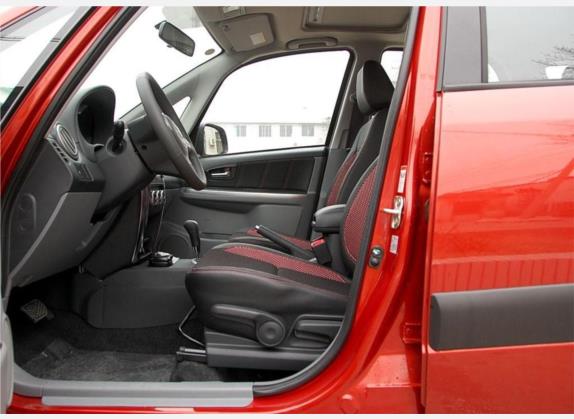 天语 SX4 2009款 两厢 1.8L 自动运动型 车厢座椅   前排空间