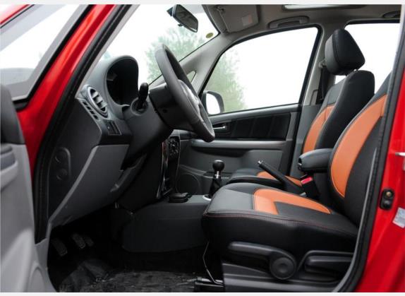 天语 SX4 2010款 两厢 1.6L 手动冠军限量版 车厢座椅   前排空间