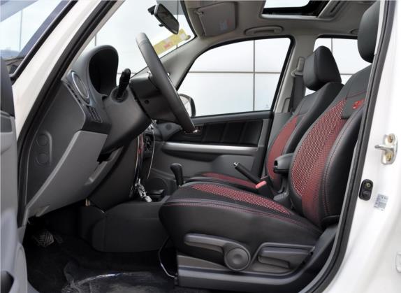 天语 SX4 2011款 两厢 1.6L 自动运动型 车厢座椅   前排空间