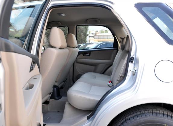 天语 SX4 2011款 两厢 1.6L 自动舒适型 车厢座椅   后排空间