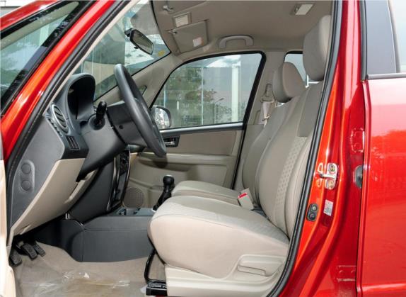 天语 SX4 2011款 改款 1.6L 手动舒适型 车厢座椅   前排空间