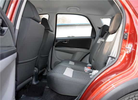 天语 SX4 2011款 改款 1.6L 手动灵动型 车厢座椅   后排空间