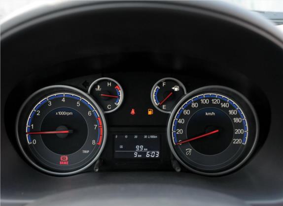 天语 SX4 2011款 改款 1.6L 手动灵动型 中控类   仪表盘