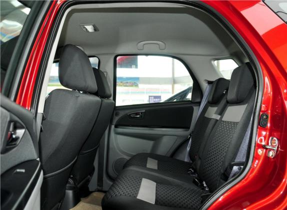 天语 SX4 2011款 改款 1.6L 自动灵动型 车厢座椅   后排空间