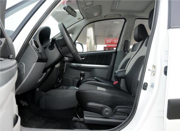 天语 SX4 2011款 改款 1.6L 手动运动型 车厢座椅   前排空间