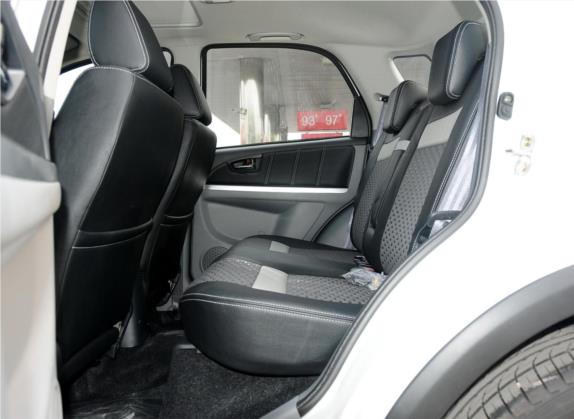 天语 SX4 2011款 改款 1.6L 手动运动型 车厢座椅   后排空间