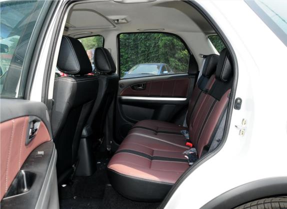 天语 SX4 2012款 1.6L 自动锐骑型 车厢座椅   后排空间