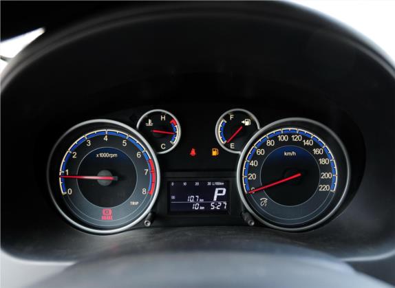 天语 SX4 2012款 1.6L 自动锐骑型 中控类   仪表盘