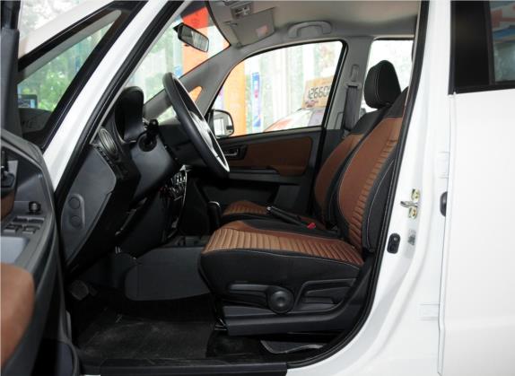 天语 SX4 2013款 1.6L 自动酷锐型 车厢座椅   前排空间