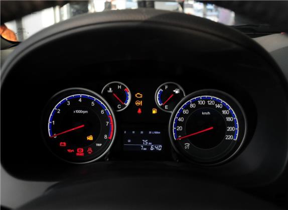 天语 SX4 2013款 酷锐 1.6L 手动20周年3G智能版 中控类   仪表盘