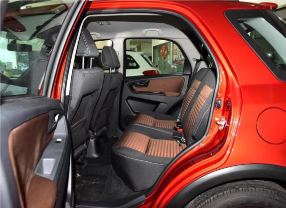 天语 SX4 2016款 1.6L 手动经典版 车厢座椅   后排空间