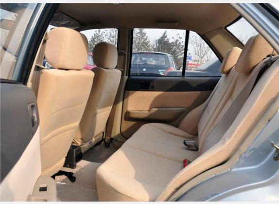 羚羊 2009款 1.3L 白金版 车厢座椅   后排空间