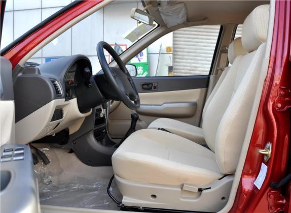 羚羊 2011款 1.3L 标准型 车厢座椅   前排空间