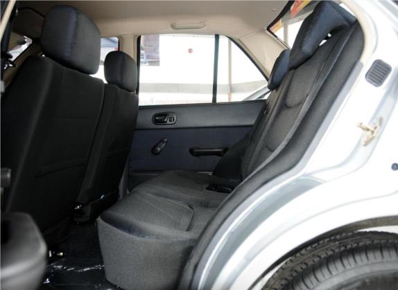 羚羊 2011款 1.3L 基本型 车厢座椅   后排空间
