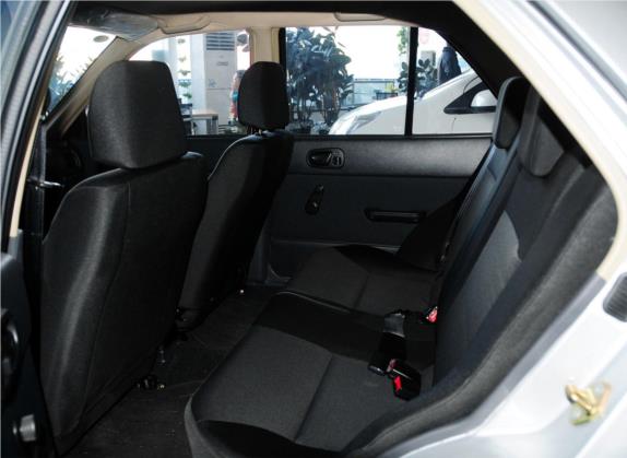 羚羊 2012款 1.3L 基本型 车厢座椅   后排空间