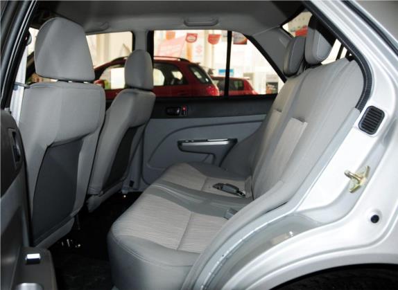 羚羊 2012款 1.3L 标准型 车厢座椅   后排空间