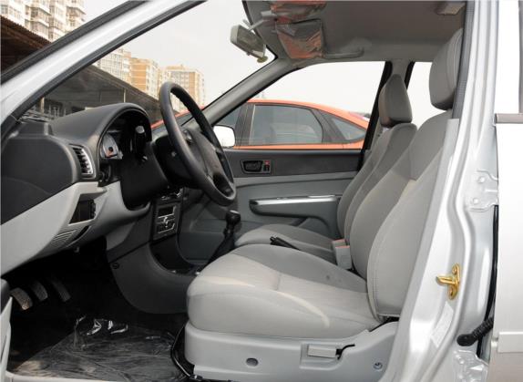 羚羊 2012款 1.3L 舒适型 车厢座椅   前排空间