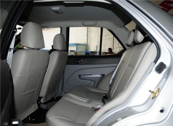 羚羊 2012款 1.3L 致富版 车厢座椅   后排空间