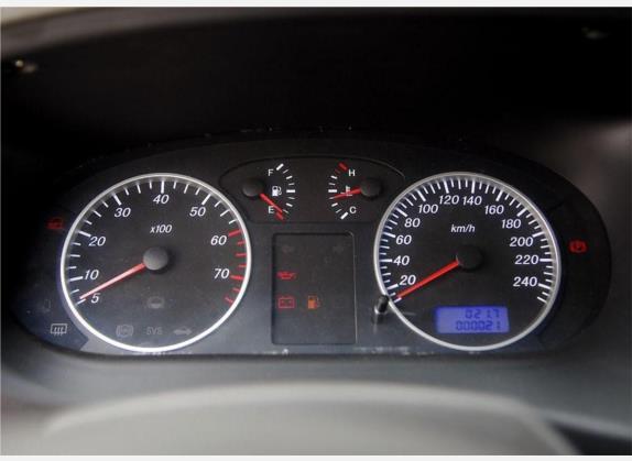 骐菱 2008款 1.6L 舒适型 中控类   仪表盘