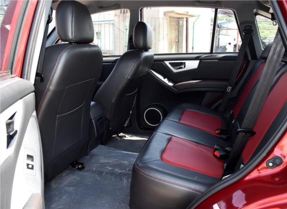 力帆X60 2015款 1.8L CVT豪华型 国IV 车厢座椅   后排空间
