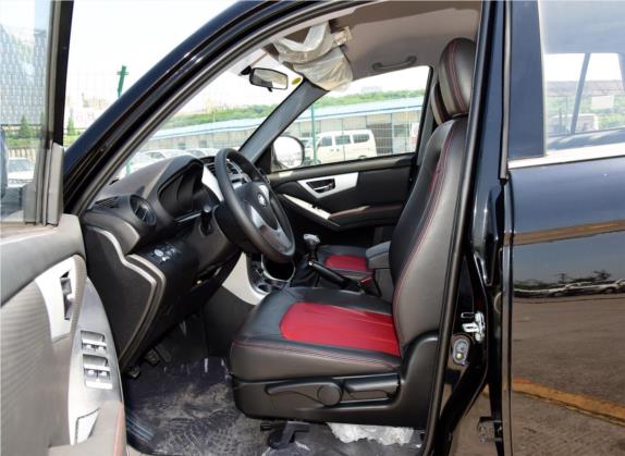 力帆X60 2015款 1.8L 手动舒适型 国IV 车厢座椅   前排空间