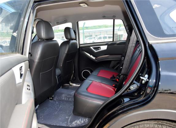 力帆X60 2015款 1.8L 手动舒适型 国IV 车厢座椅   后排空间