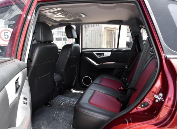 力帆X60 2015款 1.8L 手动豪华型 国IV 车厢座椅   后排空间