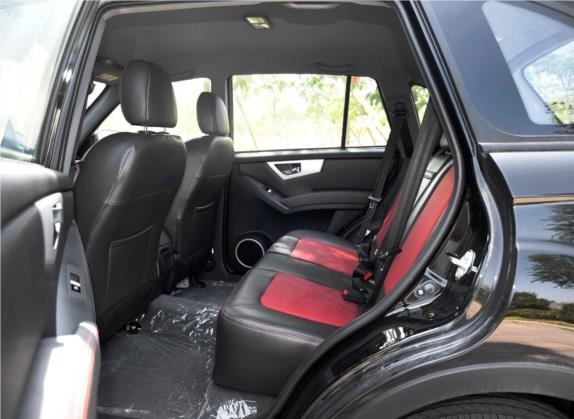 力帆X60 2015款 1.8L 手动舒适型 国V 车厢座椅   后排空间