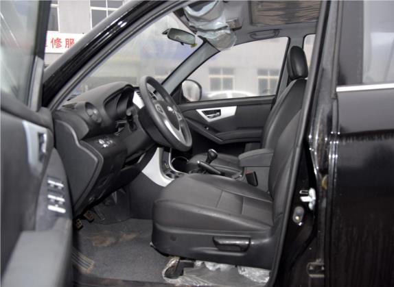 力帆X60 2015款 1.8L 手动豪华型 国V 车厢座椅   前排空间