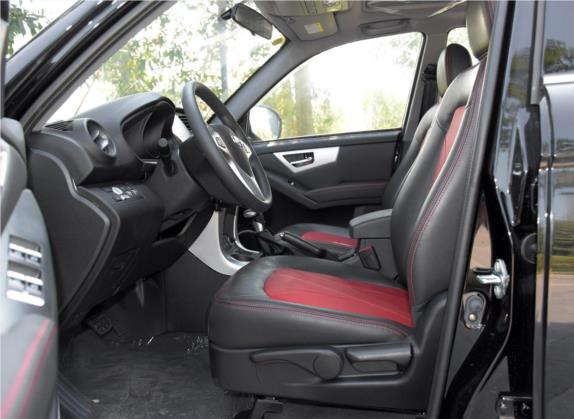 力帆X60 2015款 1.8L CVT豪华型 国V 车厢座椅   前排空间