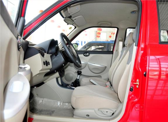 力帆320 2012款 冠军版 1.3L 手动酷行型 车厢座椅   前排空间