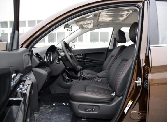 陆风X5 2015款 1.5T 手动创领版 车厢座椅   前排空间