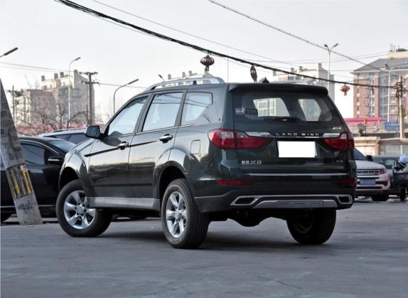 陆风X8 2018款 1.8T 汽油4X4超豪华型 外观   斜后