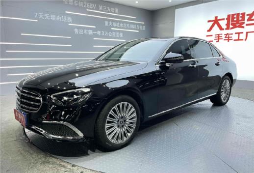 奔驰E级 2021款 E 300 L 时尚型