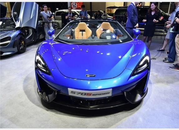 迈凯伦570 2019款 570S 3.8T Spider 外观   正前