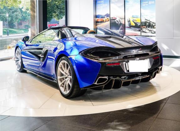 迈凯伦570 2019款 570S 3.8T Spider 外观   斜后
