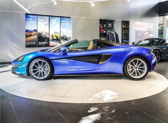 迈凯伦570 2019款 570S 3.8T Spider 外观   正侧