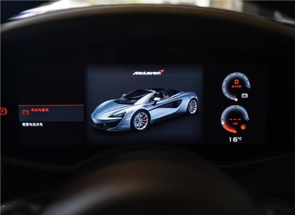 迈凯伦570 2019款 570S 3.8T Spider 中控类   仪表盘