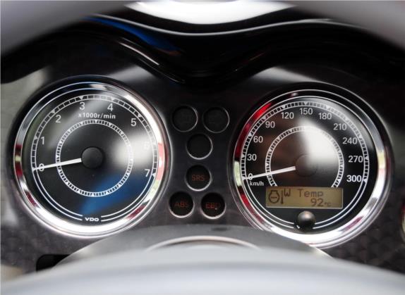 摩根Aero 2013款 4.8L Coupe 中控类   仪表盘