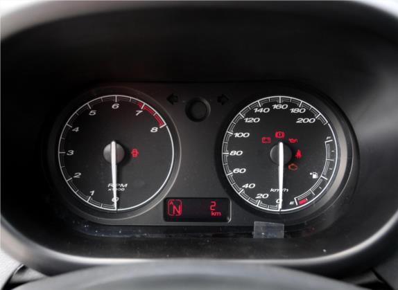 名爵3 2013款 1.3L AMT舒适版 中控类   仪表盘