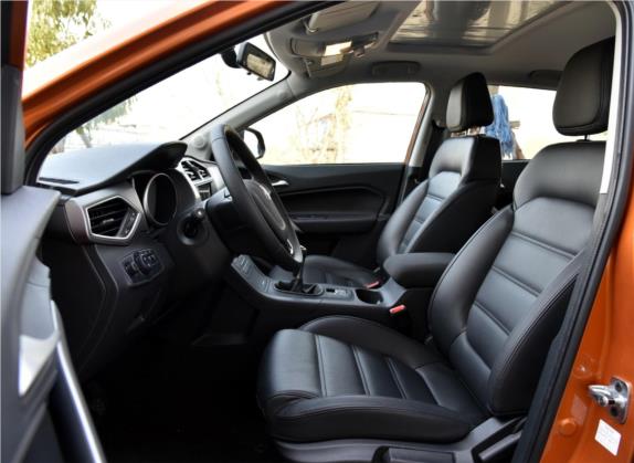 锐腾 2016款 1.5TGI 手动超值版 车厢座椅   前排空间